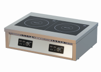 Плита индукционная 2-х конфорочная ЦМИ ПИ-2Н 820